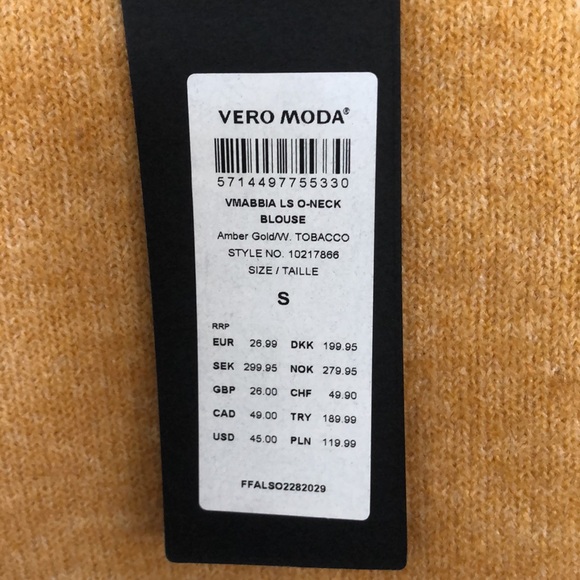 Vero Moda striped sweater. NWT - Picture 2 of 2